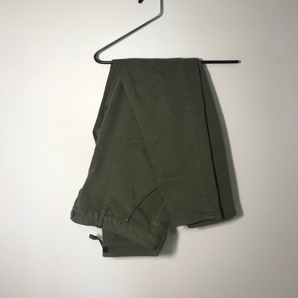 Green Aqua Skinny Pants